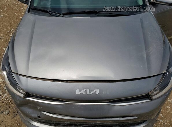 3KPA24AD4PE561617 2023 KIA RIO Gray Rear interior view