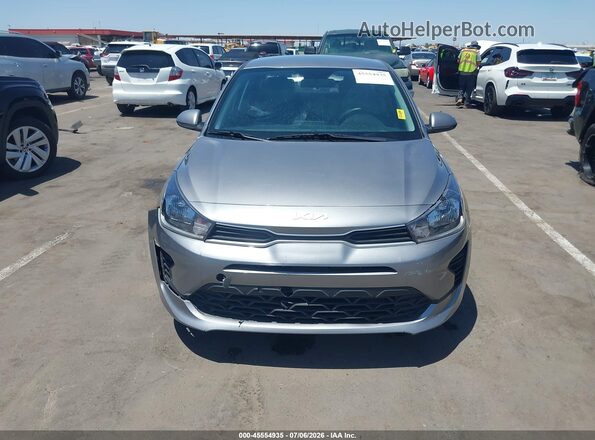 3KPA24AD4PE575906 2023 KIA RIO Gray Instrument cluster view