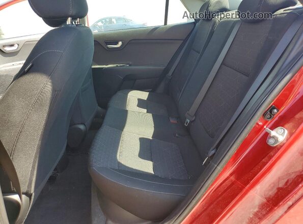 3KPA24AD4PE590213 2023 KIA RIO Красный Вид задних сидений