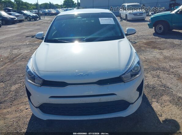 3KPA24AD4PE602781 2023 KIA RIO White Սարքավորումների վահանակի տեսք