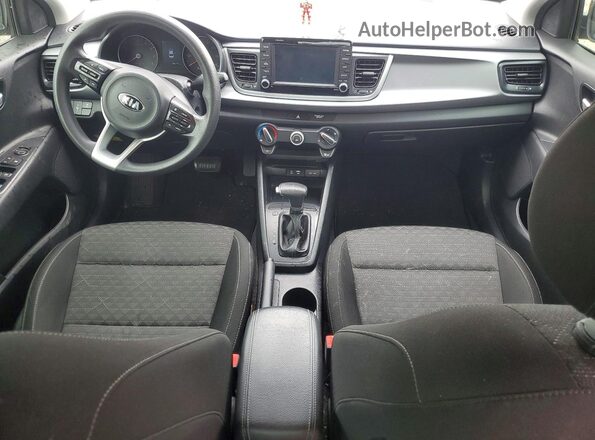 3KPA24AD5LE275365 2020 KIA RIO Red Առջևի վահանակի տեսք