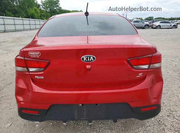 3KPA24AD5LE275365 2020 KIA RIO Red Հետևի տեսք