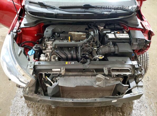 3KPA24AD5LE284714 2020 KIA RIO Red Vista interior trasera