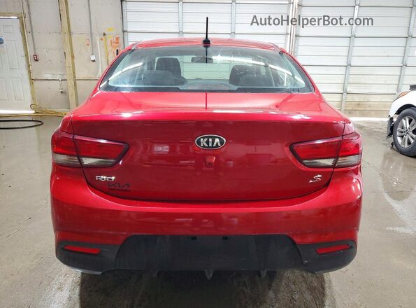 3KPA24AD5LE284714 2020 KIA RIO Red Vista trasera
