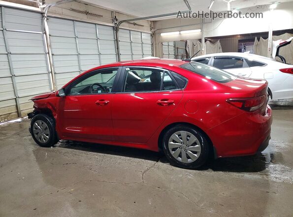 3KPA24AD5LE284714 2020 KIA RIO Red Trasero izquierdo