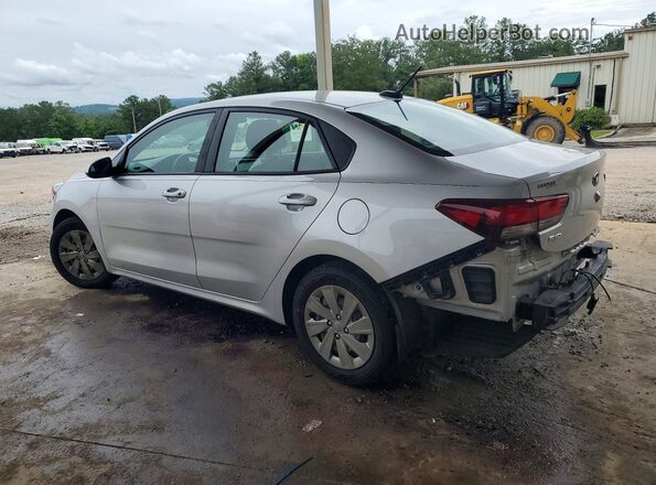 3KPA24AD5LE299066 2020 KIA RIO Silver Trasero izquierdo