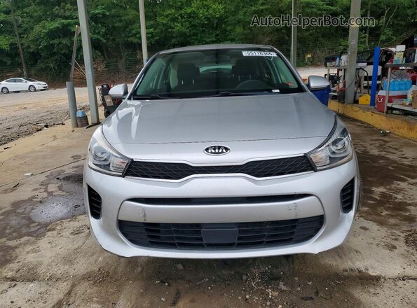 3KPA24AD5LE299066 2020 KIA RIO Silver Vista frontal