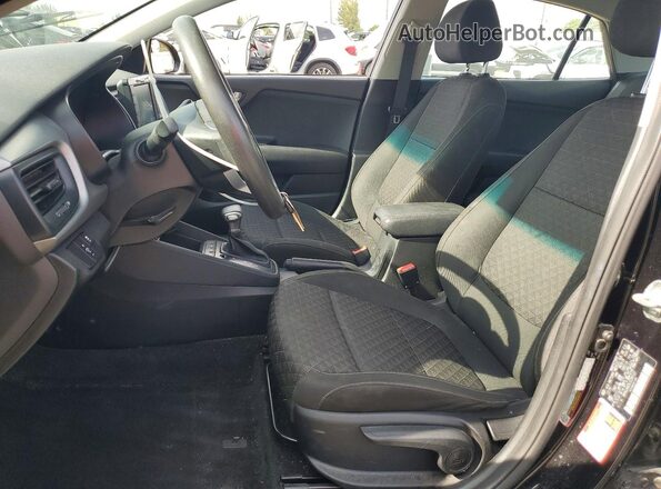3KPA24AD5LE299133 2020 KIA RIO Black წინა სალონის ხედი