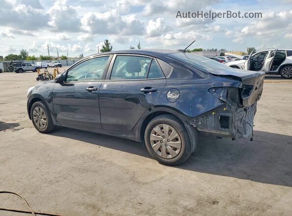 3KPA24AD5LE299133 2020 KIA RIO Black უკანა მარცხენა