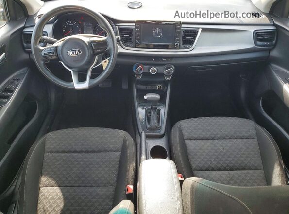 3KPA24AD5LE299133 2020 KIA RIO Black წინა პანელის ხედი