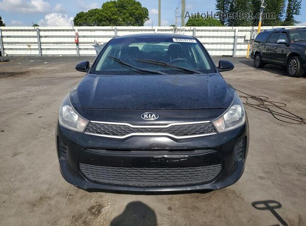3KPA24AD5LE299133 2020 KIA RIO Black წინა ხედი