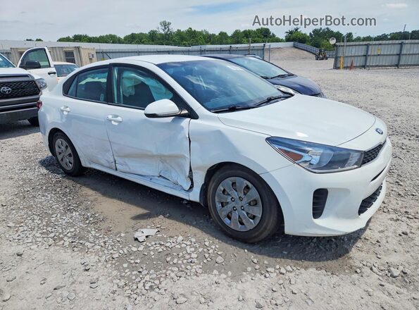 3KPA24AD5LE314150 2020 KIA RIO White Delantero derecho