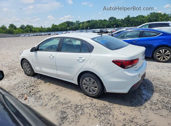 3KPA24AD5LE314150 2020 KIA RIO White Trasero izquierdo