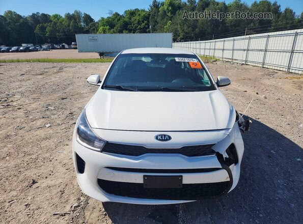 3KPA24AD5LE329635 2020 KIA RIO White წინა ხედი