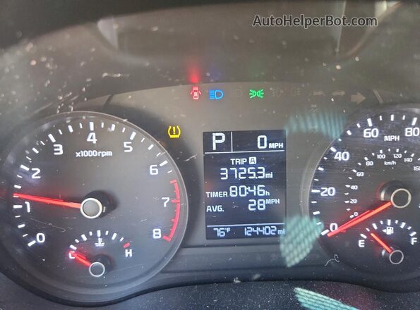 3KPA24AD5LE329635 2020 KIA RIO White ხელსაწყოთა პანელის ხედი