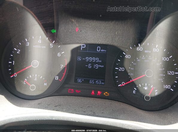 3KPA24AD5LE336813 2020 KIA RIO Blue უკანა სავარძლების ხედი