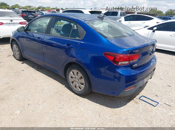 3KPA24AD5LE336813 2020 KIA RIO Blue უკანა მარცხენა