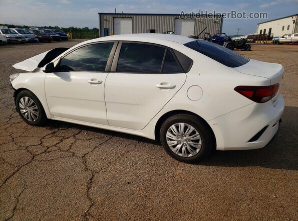 3KPA24AD5ME365312 2021 KIA RIO White Rear left