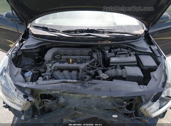 3KPA24AD5ME371076 2021 KIA RIO Black უკანა ხედი