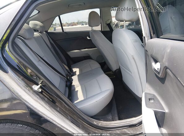 3KPA24AD5ME371076 2021 KIA RIO Black VIN კოდის სტიკერის ხედი