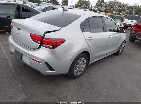 3KPA24AD5ME372874 2021 KIA RIO Silver უკანა მარჯვენა