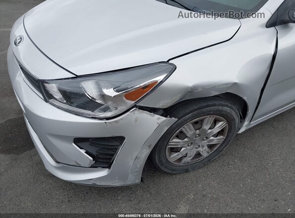 3KPA24AD5ME372874 2021 KIA RIO Silver წინა ხედი