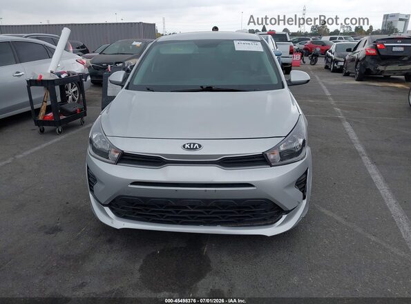 3KPA24AD5ME372874 2021 KIA RIO Silver ხელსაწყოთა პანელის ხედი