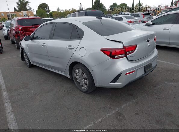 3KPA24AD5ME372874 2021 KIA RIO Silver უკანა მარცხენა