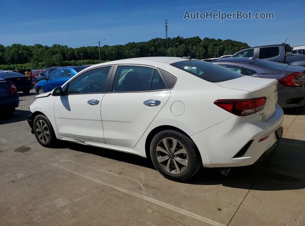 3KPA24AD5NE434131 2022 KIA RIO White Rear left