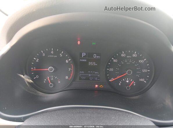 3KPA24AD5PE587739 2023 KIA RIO Silver უკანა სავარძლების ხედი