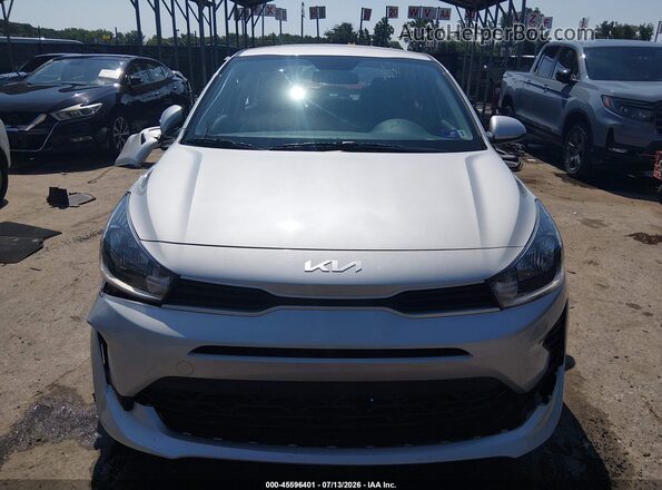 3KPA24AD5PE587739 2023 KIA RIO Silver უკანა სალონის ხედი