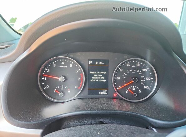 3KPA24AD5PE605706 2023 KIA RIO Silver Սարքավորումների վահանակի տեսք