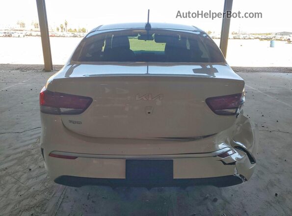 3KPA24AD5PE615880 2023 KIA RIO White Հետևի տեսք