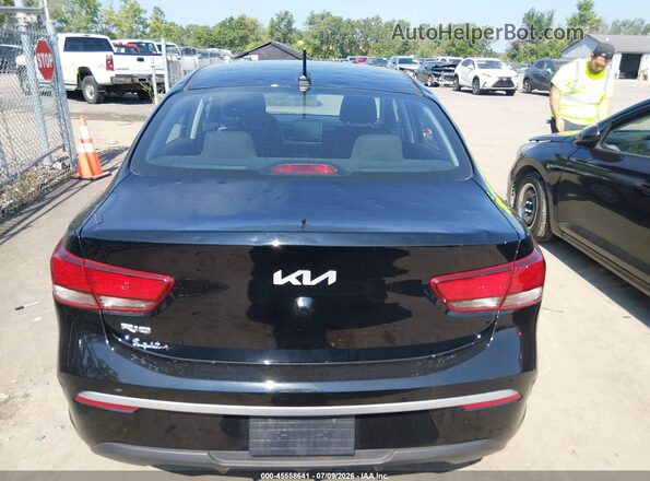3KPA24AD5PE628709 2023 KIA RIO Black 