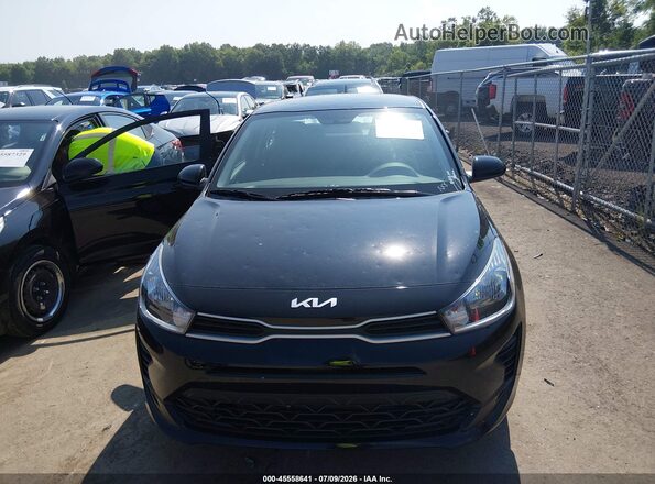 3KPA24AD5PE628709 2023 KIA RIO Black Vista del cuadro de instrumentos