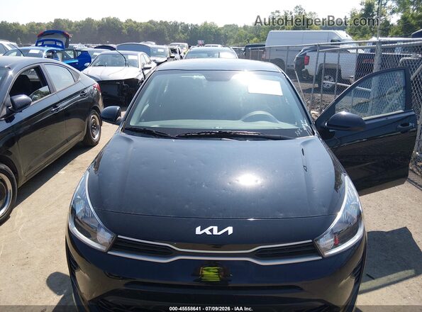 3KPA24AD5PE628709 2023 KIA RIO Black Vista frontal
