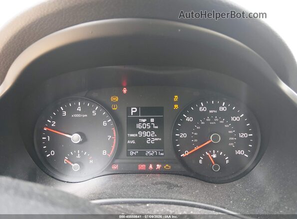 3KPA24AD5PE628709 2023 KIA RIO Black Vista de los asientos traseros