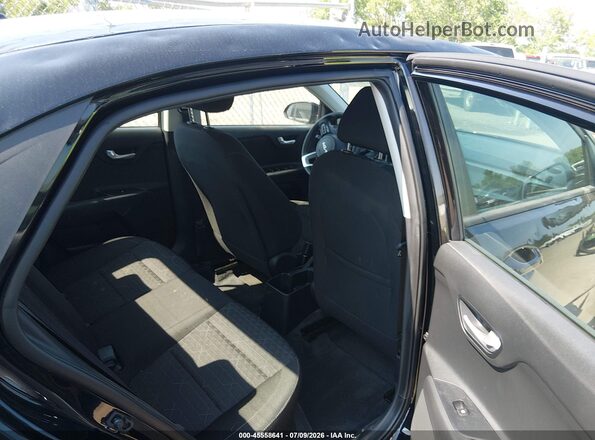 3KPA24AD5PE628709 2023 KIA RIO Black Vista de la etiqueta del VIN