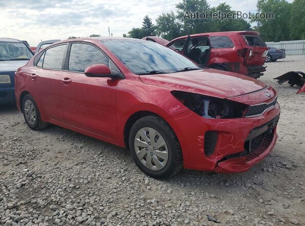 3KPA24AD6LE288142 2020 KIA RIO Red Front right