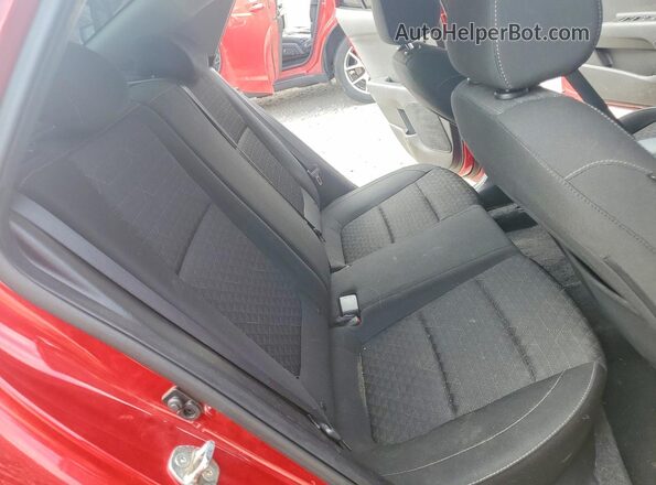 3KPA24AD6LE288142 2020 KIA RIO Red Rear seats view