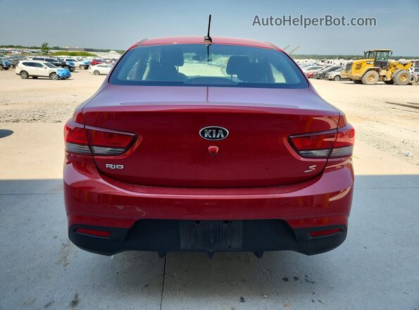 3KPA24AD6LE328056 2020 KIA RIO Red Rear view