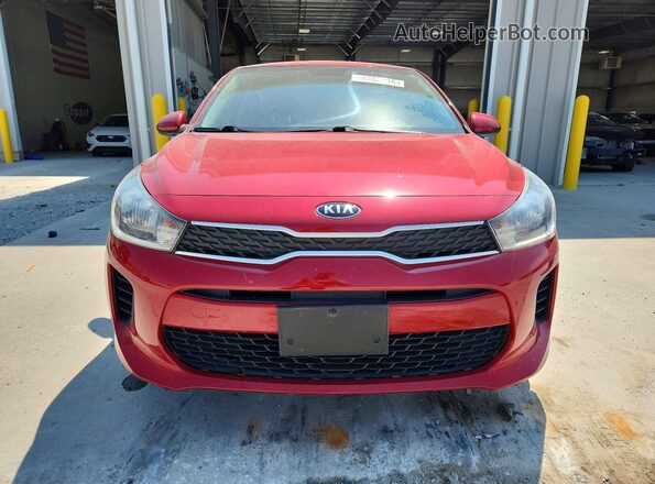 3KPA24AD6LE328056 2020 KIA RIO Red Front view
