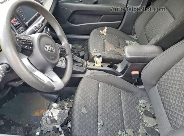 3KPA24AD6LE338862 2020 KIA RIO Blue Սալոնի դիմացի տեսք