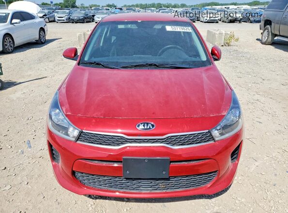 3KPA24AD6LE356293 2020 KIA RIO Red Widok z przodu