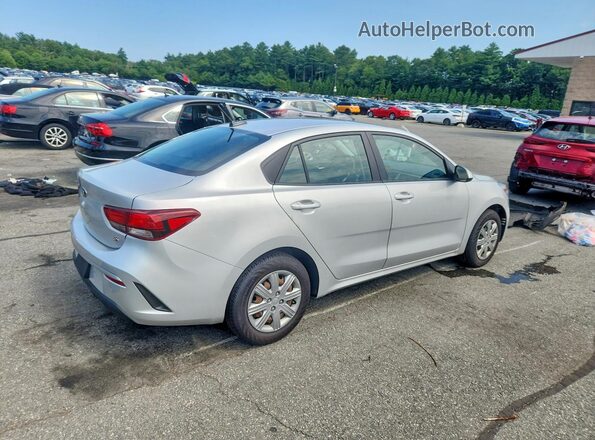 3KPA24AD6ME420754 2021 KIA RIO Silver Հետևի աջ
