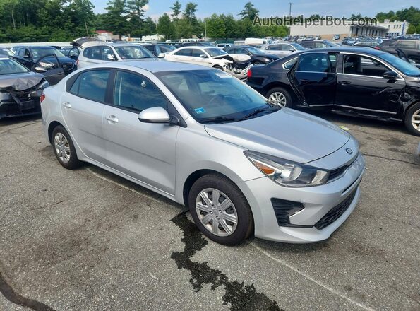 3KPA24AD6ME420754 2021 KIA RIO Silver Առջևի աջ