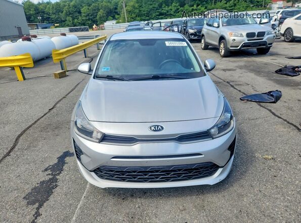 3KPA24AD6ME420754 2021 KIA RIO Silver Դիմացի տեսք