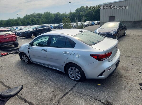 3KPA24AD6ME420754 2021 KIA RIO Silver Հետևի ձախ