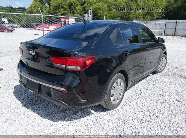 3KPA24AD6ME429065 2021 KIA RIO Черный Задняя правая четверть