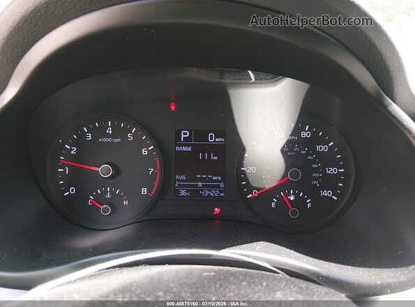 3KPA24AD6ME429065 2021 KIA RIO Черный Вид задних сидений